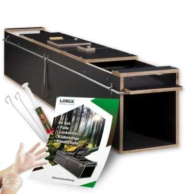 LOREK JAGDBEDARF Marderfalle Siebenschläferfalle Lebendfalle Tierfallen