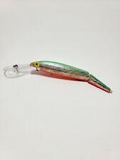 Vintage Rebel Minnow D3099 Fire Red Freshwater Spoonbill Fishing Lure NOS
