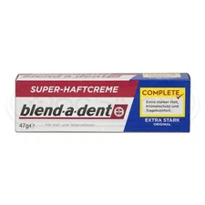 Blend-a-Dent Denture Super Adhesive Cream: STRONG - FREE SHIPPING