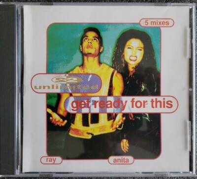 2 Unlimited Get Ready For This (CD 1994 Radikal) Rare East Orange Boot Mix VGC 