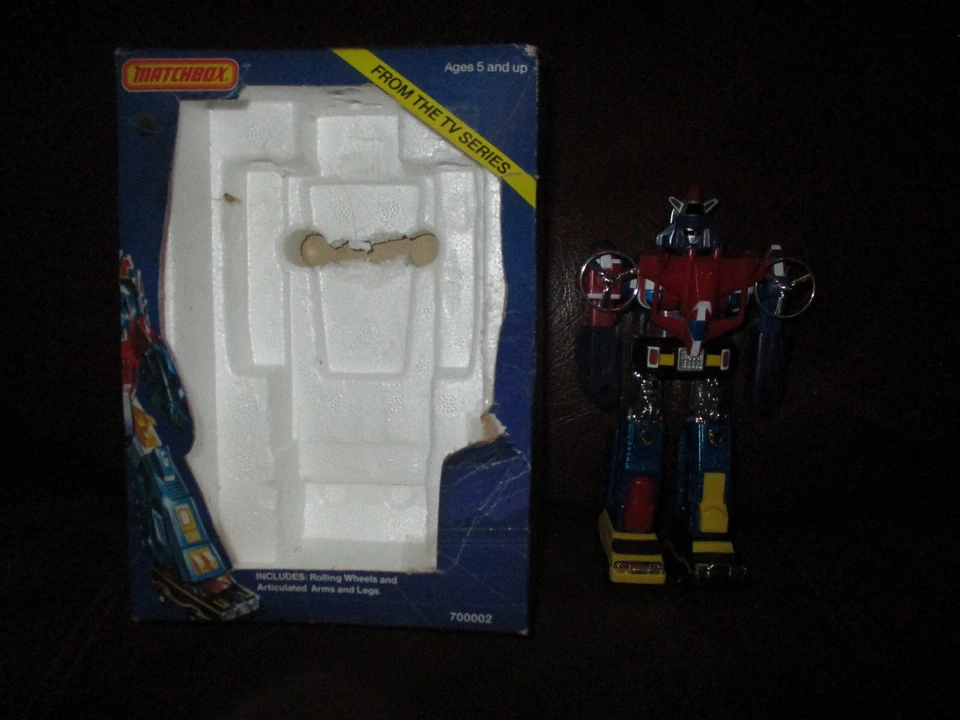 Vintage Matchbox Voltron Miniature Vehicle Team 1985 In Box - Image 3 of 4