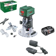 Image of Bosch ADVANCEDTRIMROUTER 18V-8 P4A 18v Cordless Trim Router 1 x 1.5ah Li-ion