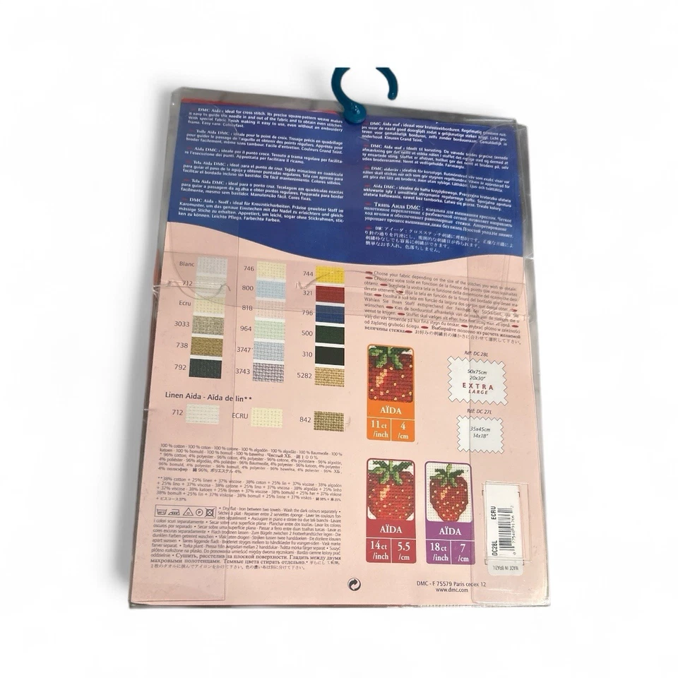 Kit de puntada vintage DMC Home mariposa floral caracol mariposas nuevo en paquete Foto 2 de 3