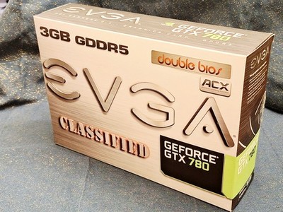 EVGA NVIDIA GeForce GTX 780 Classified GPU, Installed EK Water Block & Backplate