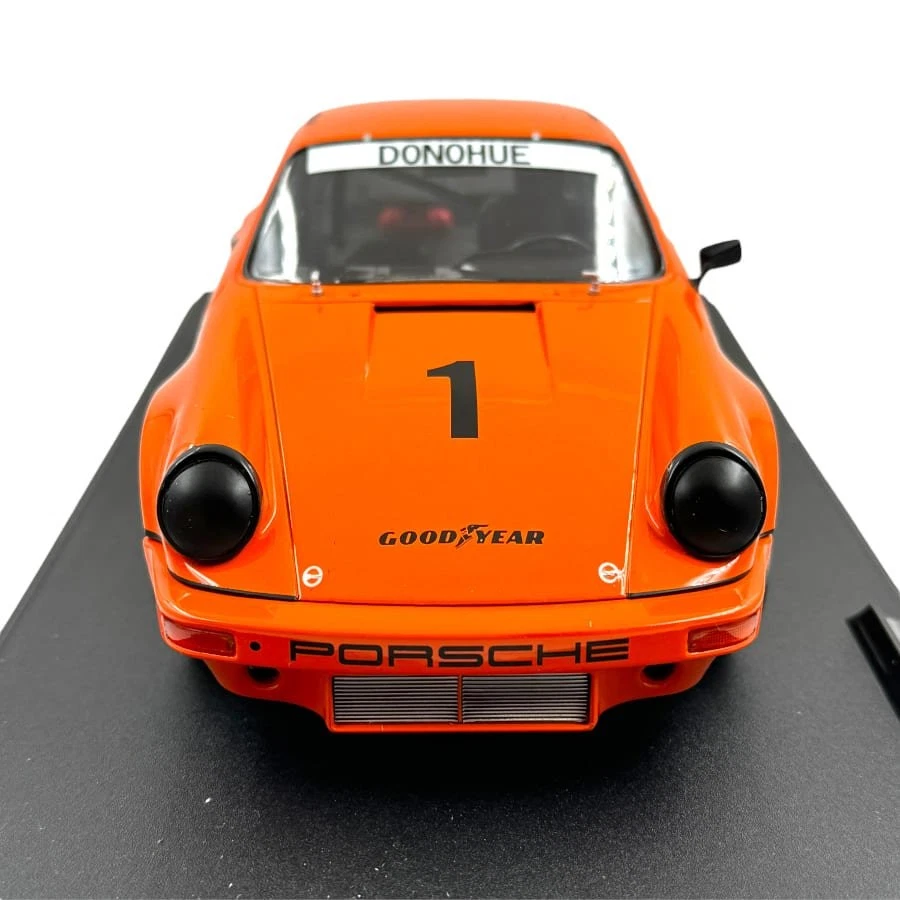 Modellino Auto Solido 1/18 Porsche 911 IROC Daytona 1974 #1 Donohue - Immagine 2 di 4