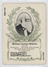 1897 Cincinnati Game Co The of Authors William Cullen Bryant #2B 0w6