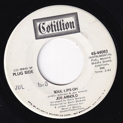 Joe Arnold - Soul Lips-Oh / Sunday In Muscle Shoals (7'') (Very Good (VG)) - 1315