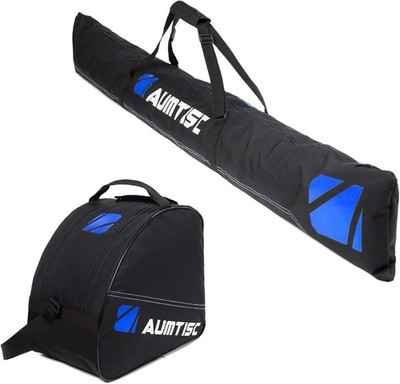 Ski & Boot Bag Combo Padded Ski Bag Air Travel Two Piece Snow Ski Travel Bags