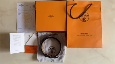 Ceinture réversible Hermès 38mm  - Photo 1/4