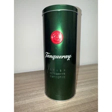 Tanqueray London Dry Gin Green Advertising Bar Display Tin Can Empty