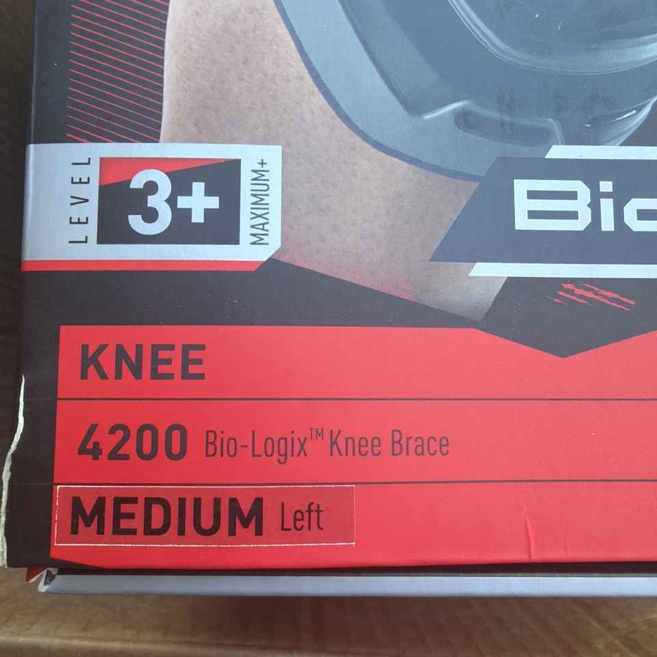 "Rodillera McDavid Elite 4200 Bio Logix nivel 3+ talla mediana izquierda 13-14""" Foto 3 de 4