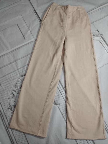 Women Maison Margiela Trousers Beige Cotton S