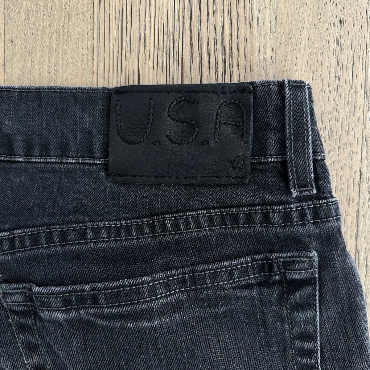 Jeans Uomo John Varvatos JV703 – Skinny Antracite Taglia 36 – Nuovi Con Etichette
