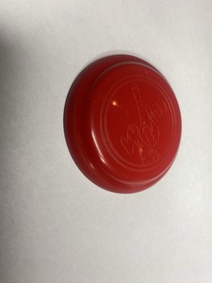Kleine rote Farbe Kellogg Frisbee Scheibe 1989