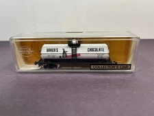 Model Power N Scale Train 3756 Chemical Tank Car BAKER'S CHOCOLATE GATX 31057
