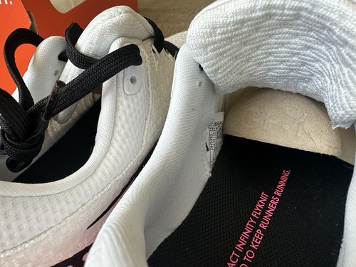 NIKE REACT INFINITY RUN FK 3 DH5392-101 Men Running New - Picture 6 of 8