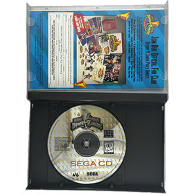 Mighty Morphin Power Rangers Sega CD 1995 CIB w Registration Card
