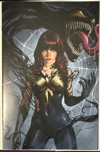 Amazing Spider-Man #23 1:50 Virgin Cover Art By Ivan Talavera Venom Full Art NM