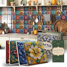 6x6 Tile Decals,Peel and Stick Wall Decor Stickers,Waterproof Tiles Stick on ...