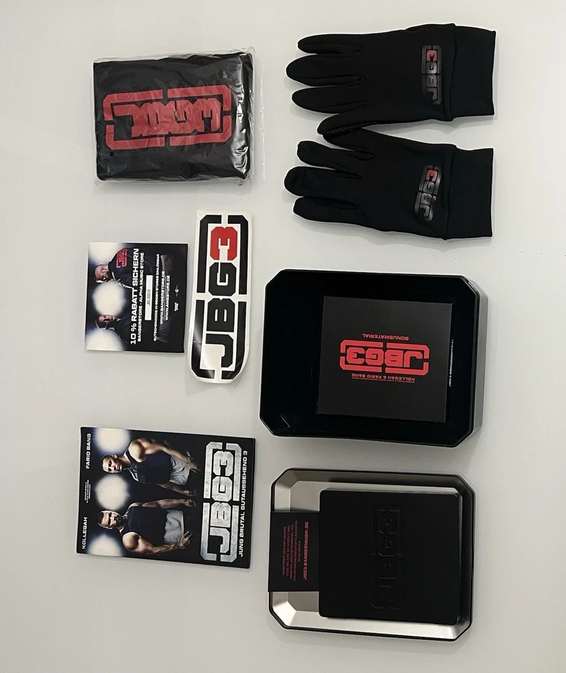 KOLLEGAH FARID BANG JUNG BRUTAL GUTAUSSEHEND 3 BOX NEUWERTIG - Bild 2 von 3