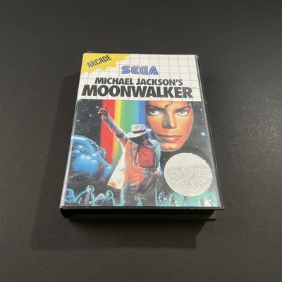 SEGA Master System Michael Jackson's Moonwalker EUR Sehr Guter Zustand