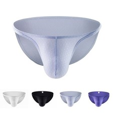 Comfortable Men's Briefs with Bulge Pouch and alluring G string Design