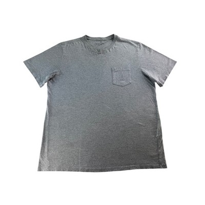 Vineyard Vines Gray Pocket T Shirt Nantucket Sailboat Logo Men's Size Large