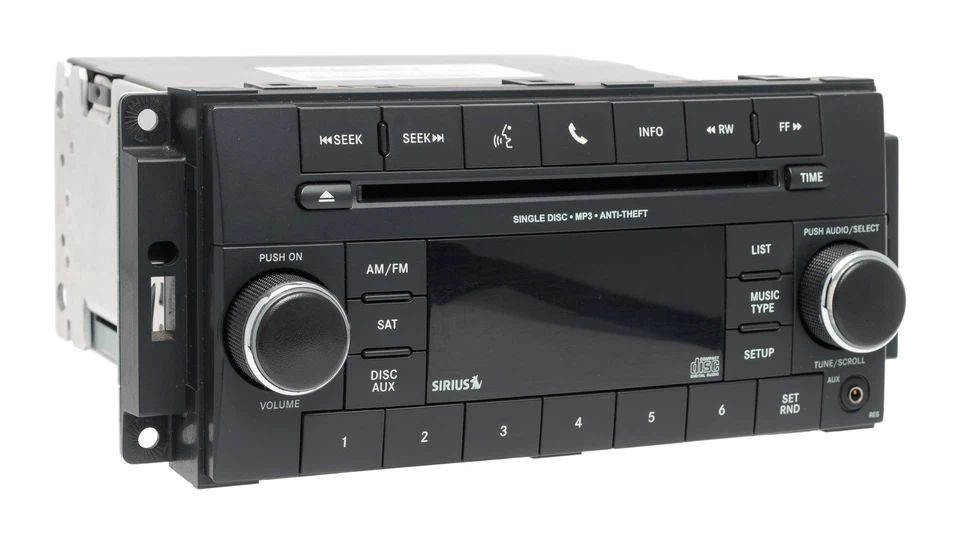 Remanufacture SERVICE for 2018 Jeep Wrangler Radio AM FM CD P68252825AC RES Foto 4 de 4