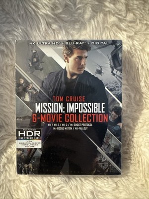 Mission: Impossible: 6-Movie Collection 4k Ultra HD + Blu-Ray +