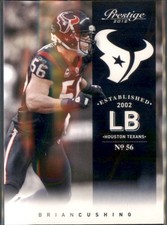 BRIAN CUSHING #79 2012 Panini Prestige Houston Texans NM