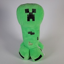 Juguete de peluche Minecraft Creeper 8" Green Mob Creature 2019 Mojang Animal