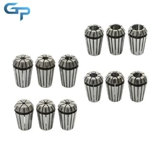 12 Pack For CNC Milling Lathe Tool Engraving Machine ER20 Spring Collet Set