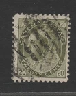 Canada 1900 20c QV Numeral issue Scott #84 used