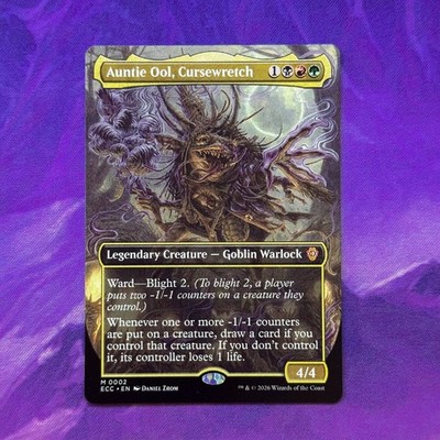 Tante Ool, Cursewretch MTG ECL ECC 0002 002 02 2 Lorwyn Eclipsed Commander