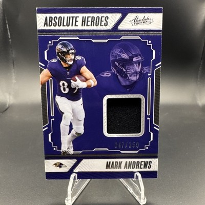 2024 Panini Absolute - Absolute Heroes Mem Mark Andrews #AHM-MAS /250 (MEM)