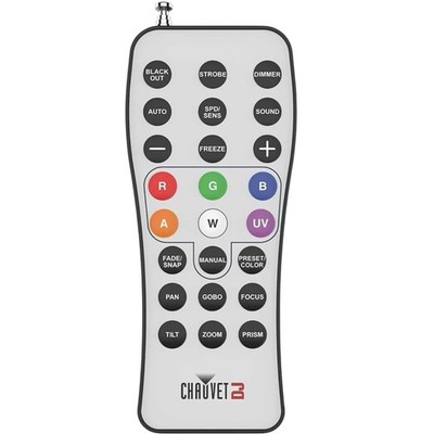 Chauvet DJ RFC Palm-sized remote control for compatible RF-enabled lighting