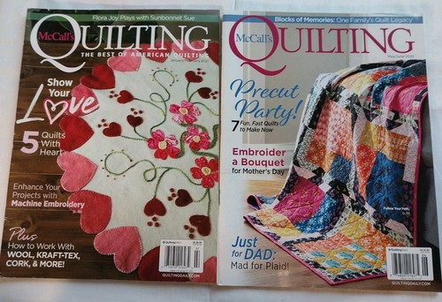 McCall's Quilting Magazine 2020-23 Patterns Instructions All Seasons Lot 10 VGC - Picture 5 of 7