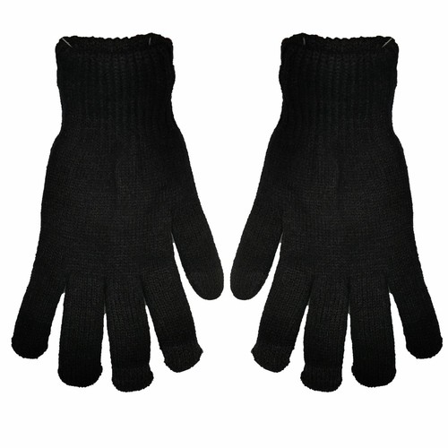 Thermal Touch Screen Gloves Mens Pro Climate Winter Knitted Touchscreen