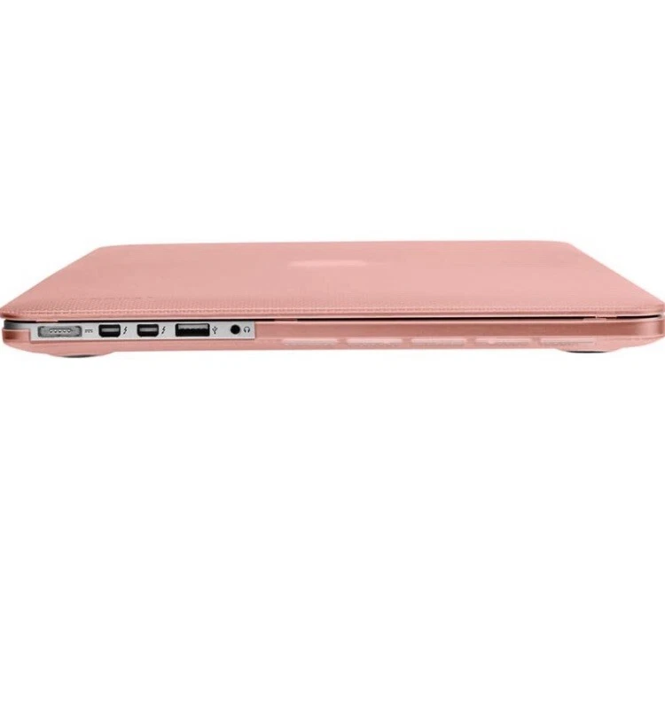 15” Incase Hardshell Case For Apple MacBook Pro Retina Rose Quartz Pink CL90054 - Image 3 of 4