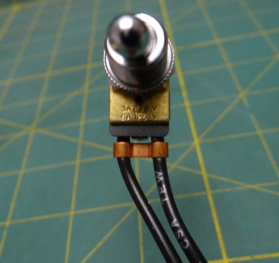 Cole Hersee M-584 Toggle Switch On-Off 3A 250V 6A 125V - Image 3 of 4