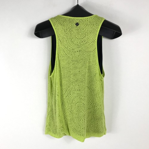 prAna Mika Double Layer Racer Tank Top Women's Large Fitness Activewear Yoga Gym - Picture 4 of 8