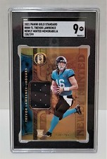 2021 Panini Gold Standard Trevor Lawrence 230/299 RC - SGC 9 MINT Rookie Patch