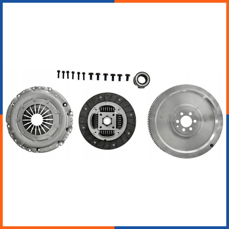 Kit d'embrayage pour SKODA W01228G20 idéal pour la conduite urbaine intensive