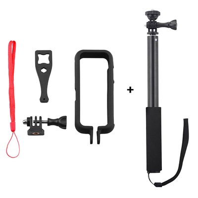 Camera Protection Frame Selfie Stick Clip Kits Fit for Insta360 ONE X2 Camera