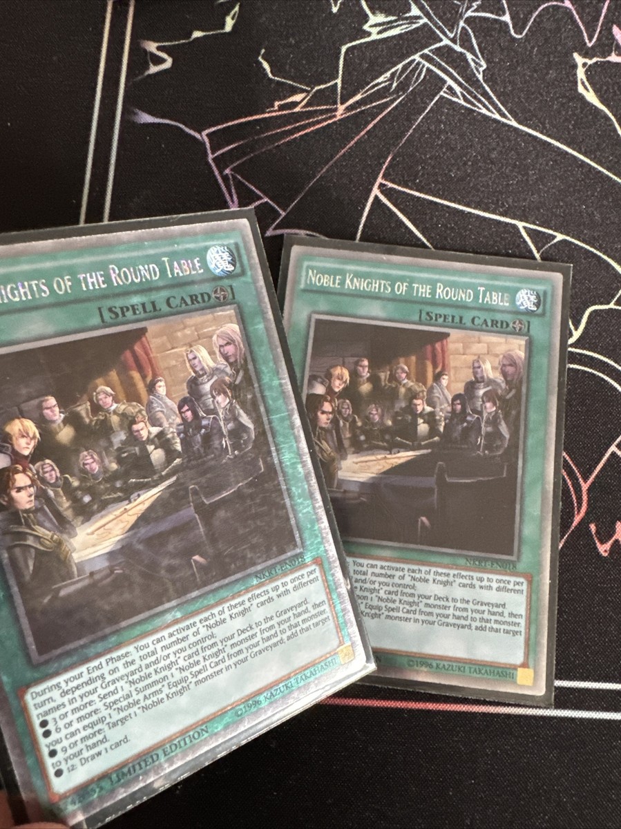 Noble Knights of the Round Table NKRT-EN018 Platinum Rare Yugioh | LE | Mint Noble Knights of the Round Table NKRT-EN018 Platinum Rare Yugioh | LE | Mint