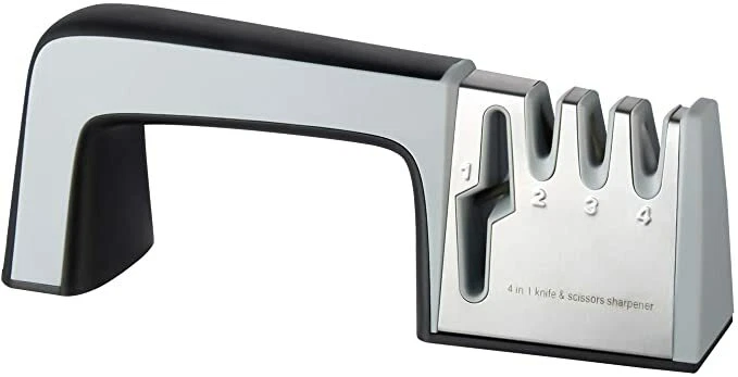 Hozada 4 in 1 Sharpener Ergonomic Design, Professional With Silicone Lanyard