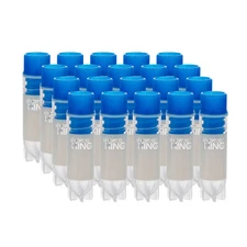 500Pcs 2.0ml Cryogenic Vials, Lab Tubes with Caps, Internal Thread, Non-Barcoded