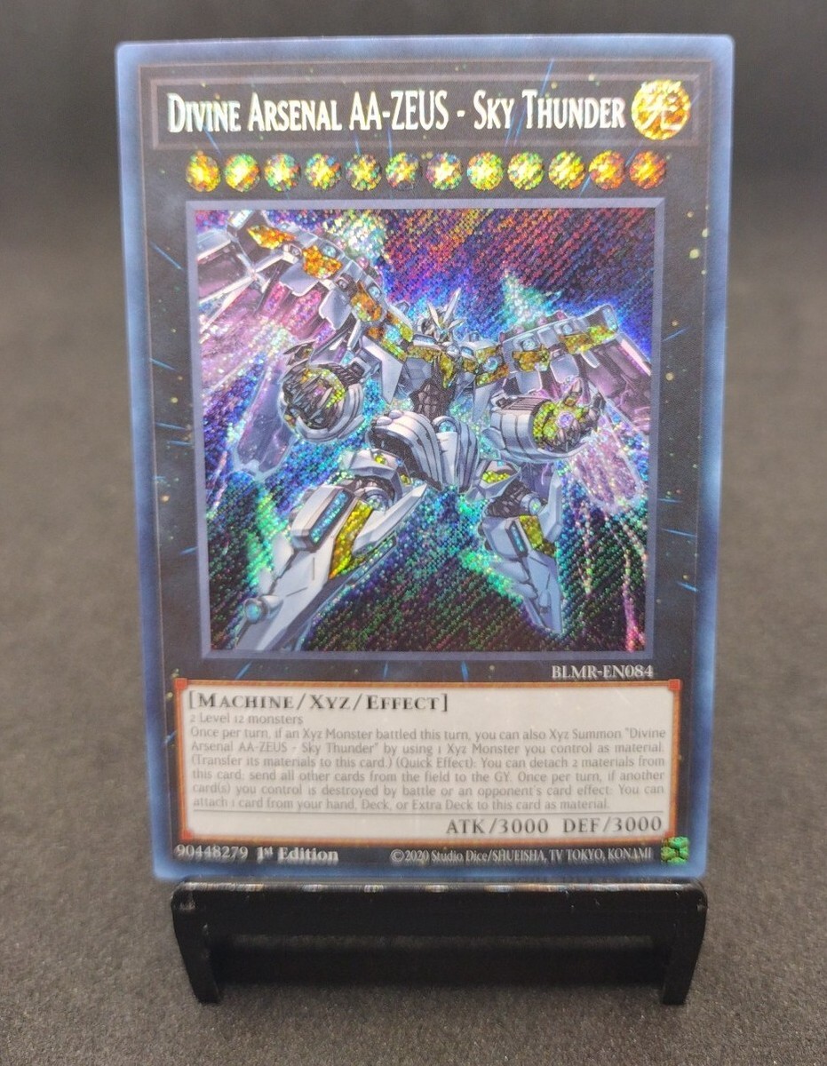 Divine Arsenal AA-ZEUS - Sky Thunder BLMR-EN084 Secret Rare 1st