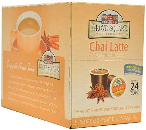 Grove Square Chai Latte 96-count Single 