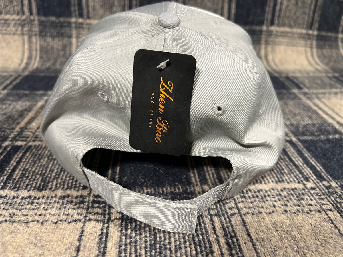 Zhen Bao Italia Hat Adjustable Mens Gray Team Italy | eBay Zhen Bao Italia Hat Adjustable Mens Gray Team Italy | eBay